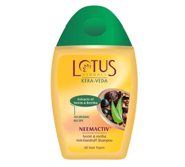 Lotus Herbals Kera-Veda Neemactiv Neem and Reetha Anti-Dandruff Shampoo