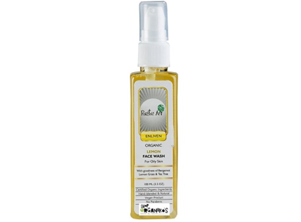 Rustic Art Organic Lemon Face Wash