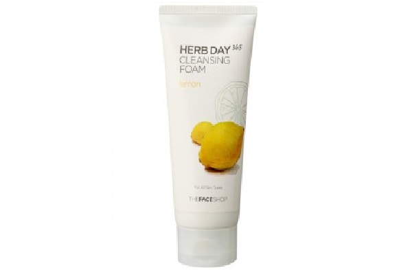 The Face Shop Herb Day 365 Cleansing Foam Lemon