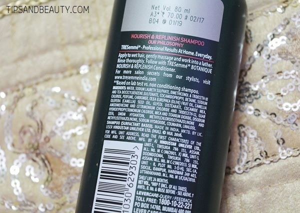 Tresemme Botanique Nourish & Replenish Shampoo REVIEW