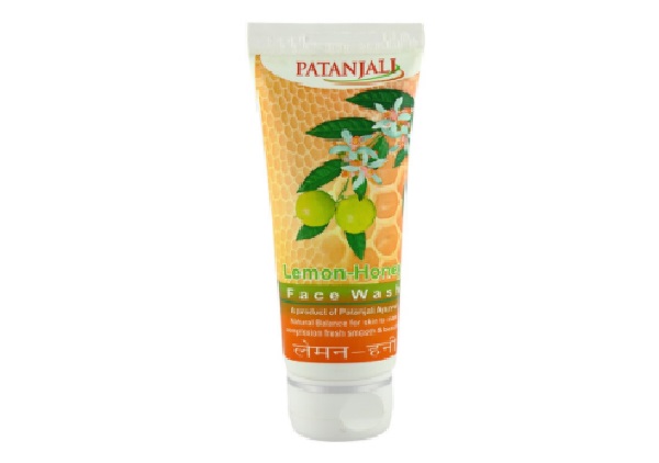 patanjali lemon honey face wash