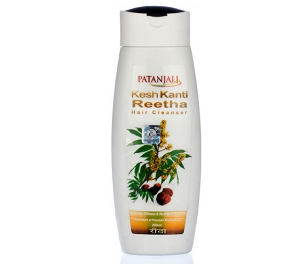 patanjali reetha hair cleanser shampoo