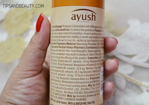 Ayush anti damage fenugreek shampoo review 2