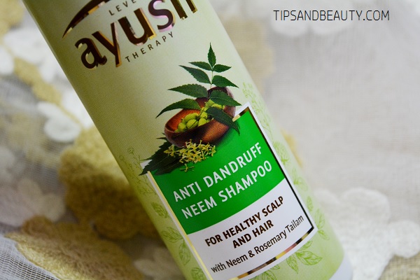 Ayush anti dandruff neem shampoo review