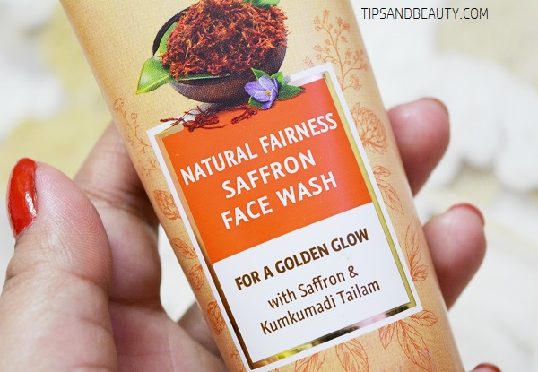 Lever Ayush Natural Fairness Saffron Face Wash Review 3