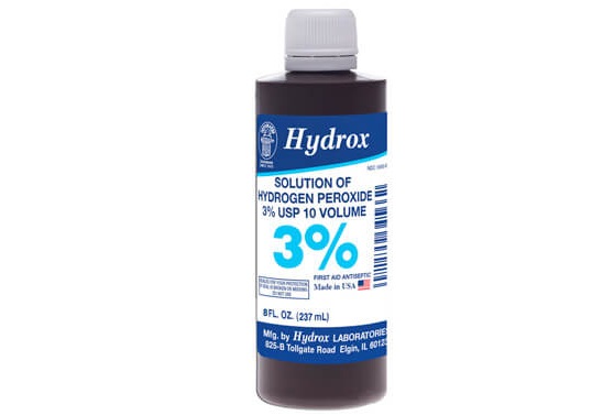 hydrogen peroxide for acne
