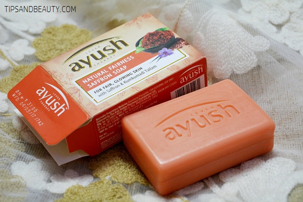 Ayush Natural Fairness Saffron Soap Review