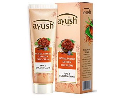 ayush saffron fairness crream