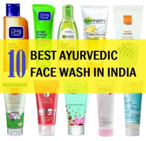 Top 10 Ayurvedic or Herbal Face Wash for Oily Skin, Combination skin in ...