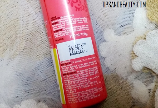 Engage Woman Deodorant in Blush Review 6