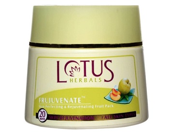 Lotus Herbals Frujuvenate Skin Perfecting and Rejuvenating Fruit Face Pack