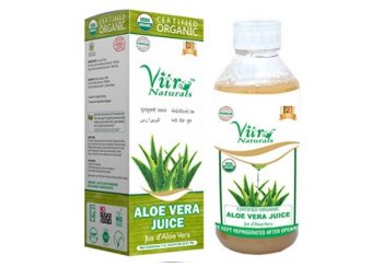 Vitro Certified Organic Aloe Vera Juice With Fiber