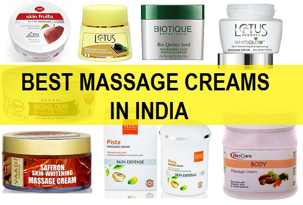 10 Best Face Massage Creams in India 