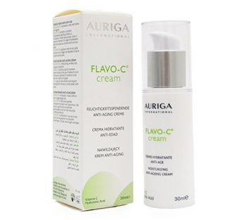 Auriga International Flavo-C Cream, Moisturizing Anti-Ageing Cream With Vitamin C