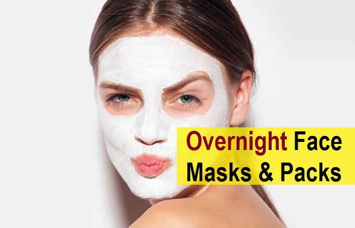 Overnight face pack for skin whitening