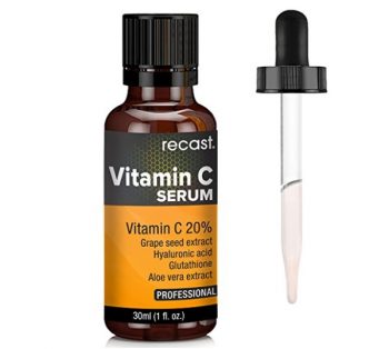 Recast Vitamin C Serum With Hyaluronic Acid And Glutathione 