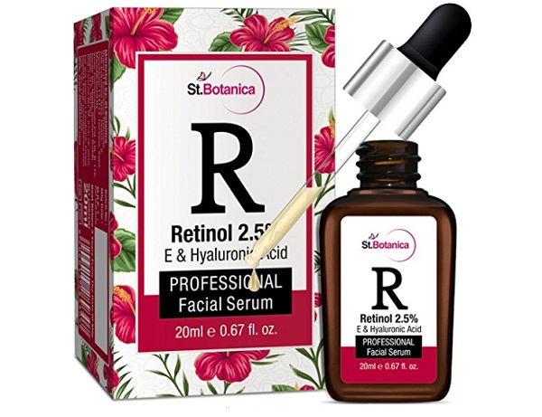 St. Botanica Retinol 2.5% + Vitamin E, C & Hyaluronic Acid Professional Facial Serum