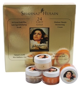 shahnaz hussain gold facial kit