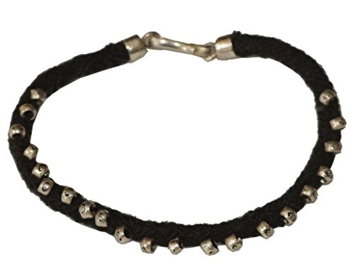 black thread anklet 