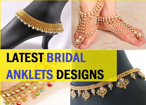 latest bridal anklet designs