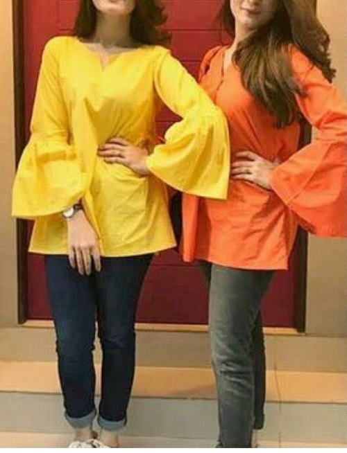 Short kurti design 2018 hotsell for jeans