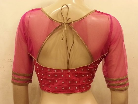 latest net blouse designs 2021