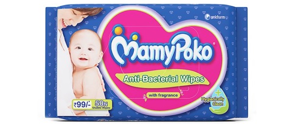 Mamy Poko Anti-Bacterial Soft Baby Wipes 