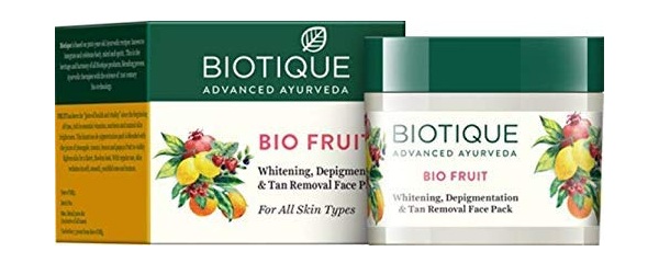 Fairness Face Pack biotique bio fruit