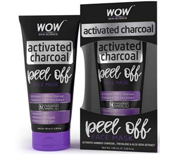 WOW Activated Charcoal Peel Off Face Mask