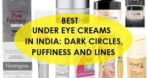 Best Under Eye Creams in India for dark circles, puffiness wrinkles and fine lines 