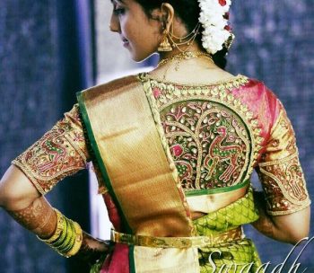 100 Latest Pattu Saree Blouse Designs and Patterns: (2022 Images)