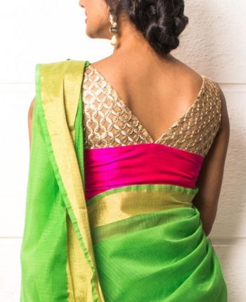 Cutwork Latest Blouse for Pattu Saree