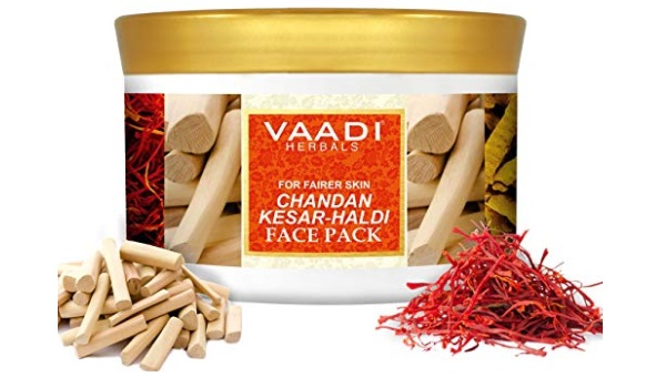 Vaadi herbals Kesar Chandan Haldi Fairness Face Pack