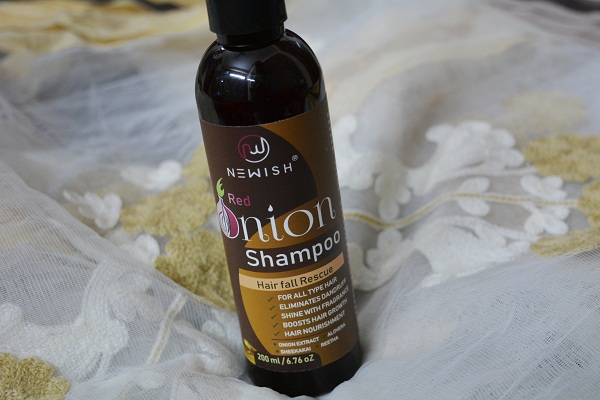 Newish Red Onion Shampoo Review