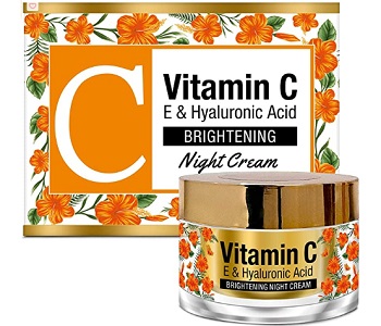 StBotanica Vitamin C, E & Hyaluronic Acid Brightening Night Cream,