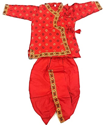 Anchal Collection Shri Krishan Dhoti Kurta for Kids