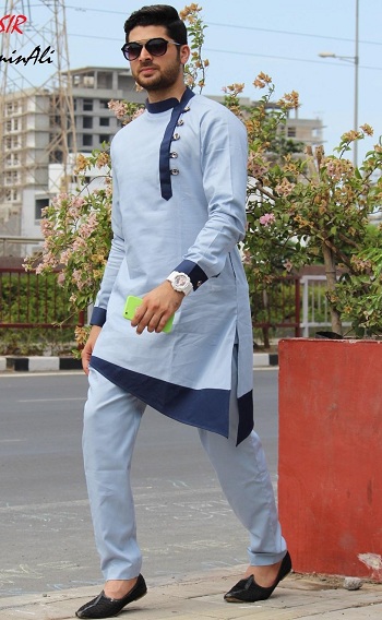 New Pakistani Pathani Suits Kurta Designs For Men 2021 FashionGlint ...