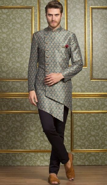 Indo Western Sherwani Kurta