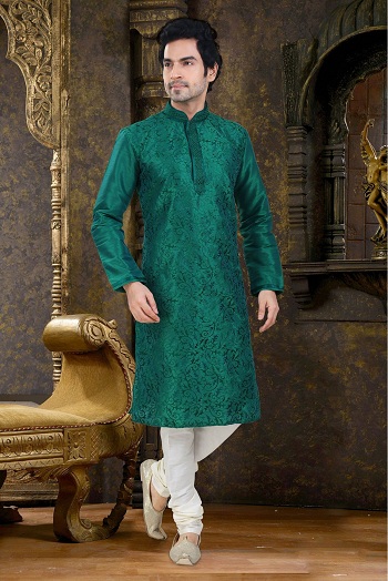 Mehndi Kurta For Groom