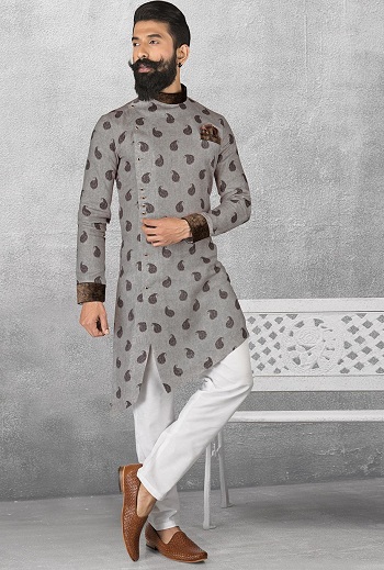 Men’s Printed Kurta Pajama Design