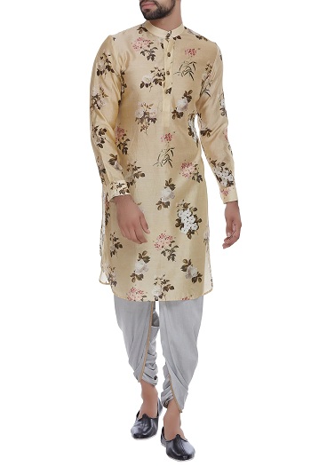 Printed Designer Kurta For Men