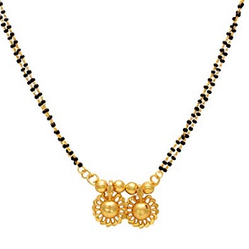 18 carat gold mangalsutra