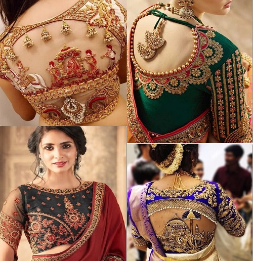 Discover 119+ aari work saree blouse best - vietkidsiq.edu.vn