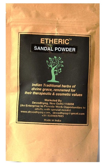 ETHERIC Natural Sandal Powder
