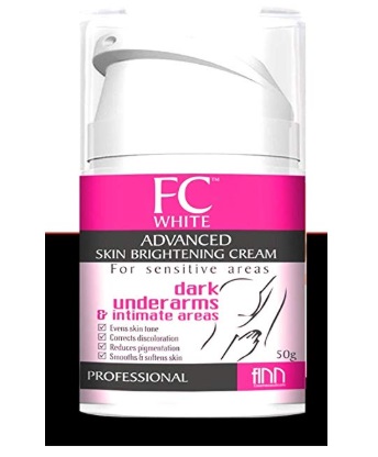 Finn White Advanced Brightening Cream for Dark Under Arms