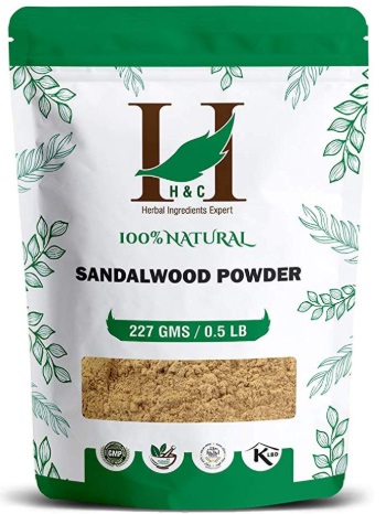 H&C Natural Sandalwood Chandan Powder For Face Pack