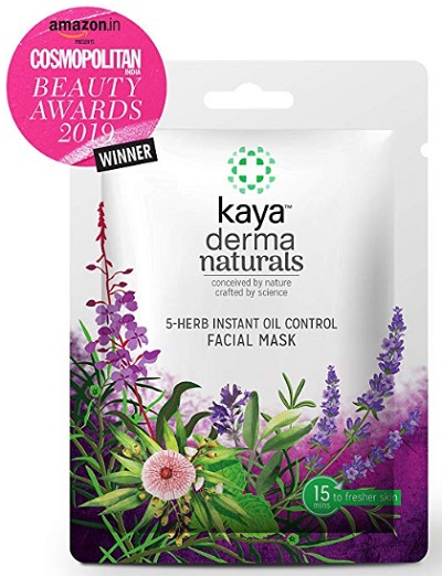 Kaya Clinic 5-Herb Instant Oil Control Facial Mask