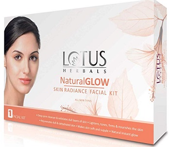 Lotus Herbals Natural Glow Kit Skin Radiance Facial Kit