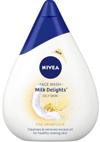 Nivea Milk Delights Fine Gramflour Face Wash (Oily Skin)