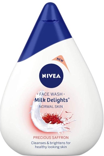 Nivea Milk Delights Precious Saffron Face Wash (Normal Skin)